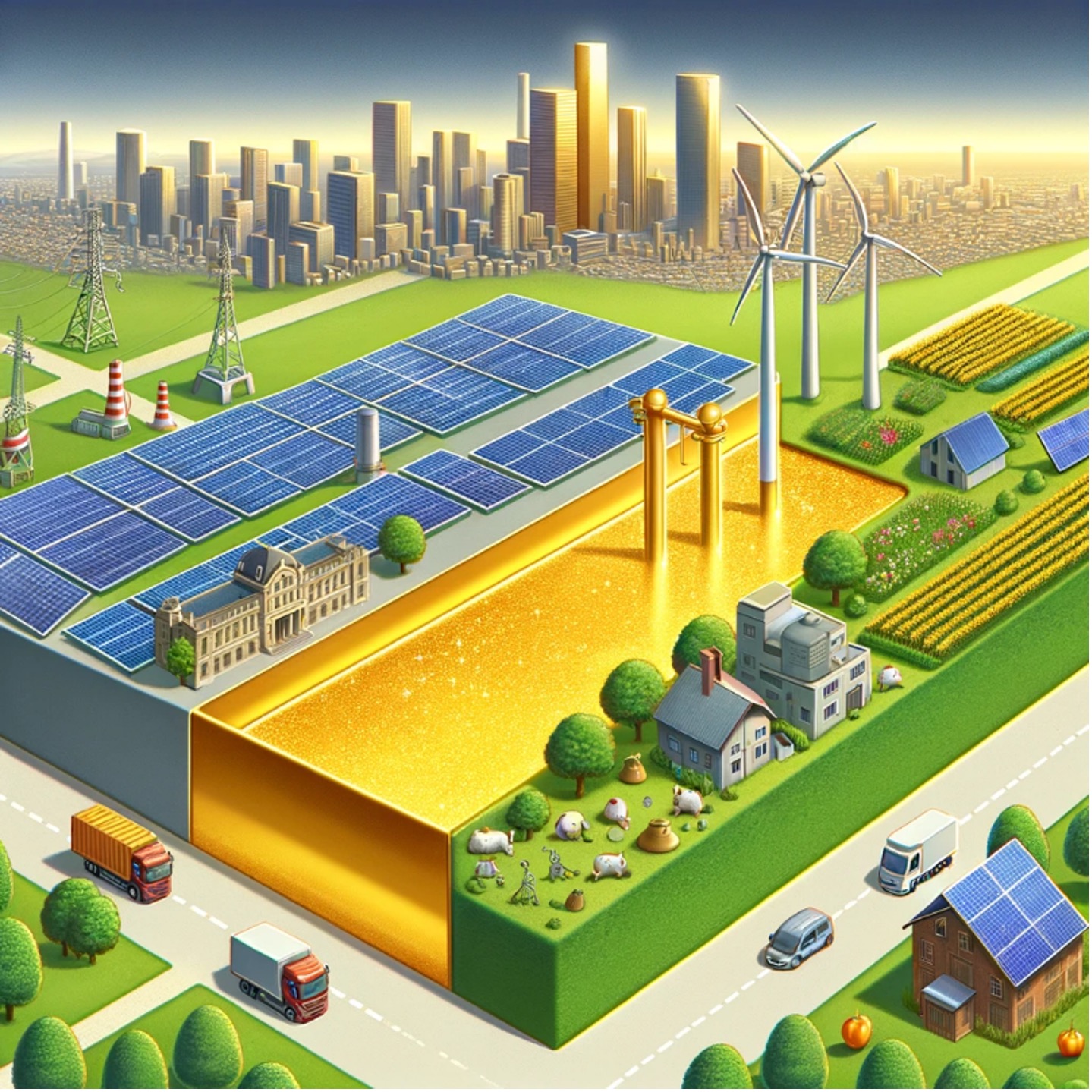 Establishing a Goldilocks Zone for Distributed Electrolysis